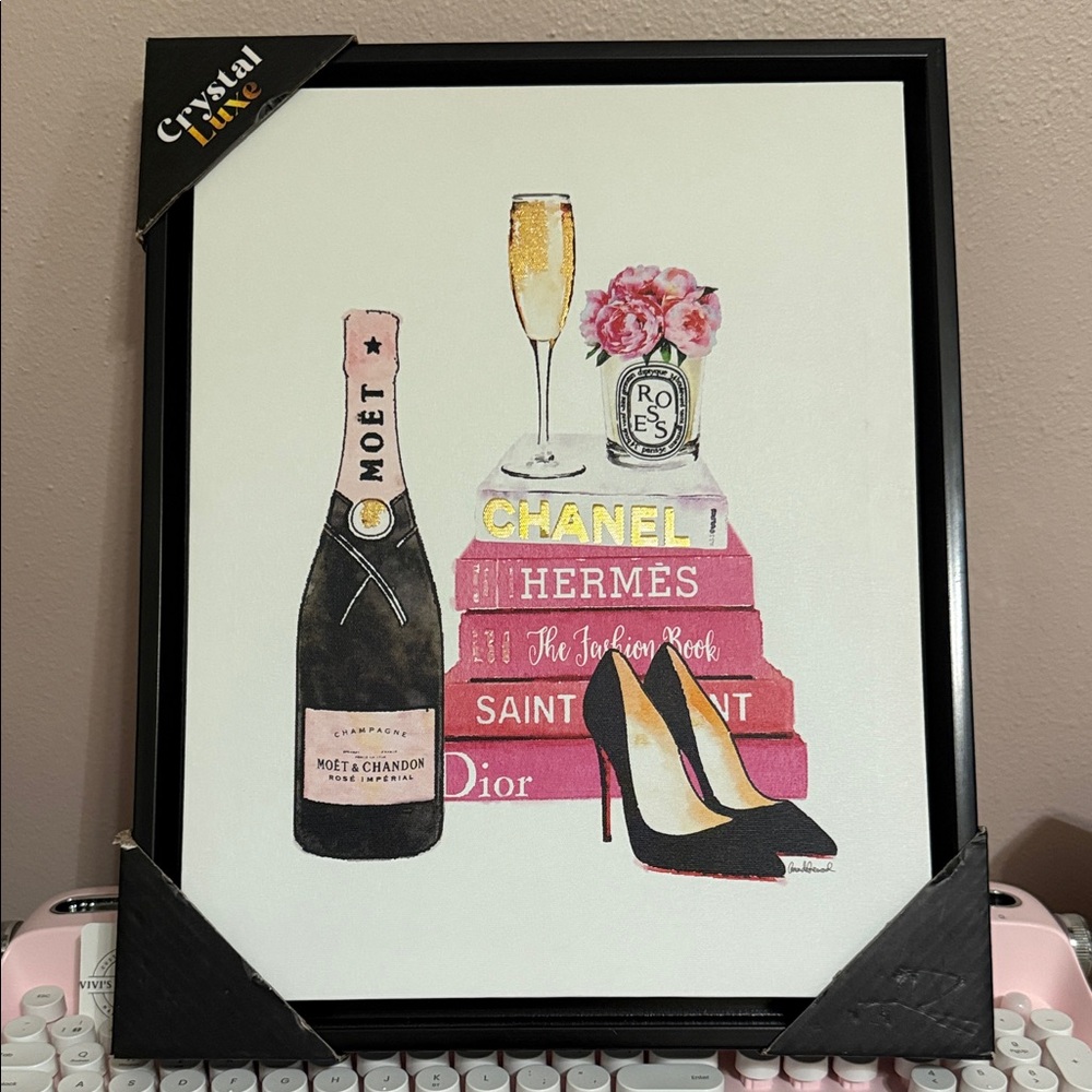 Moet & Chandon Fashion Art Print